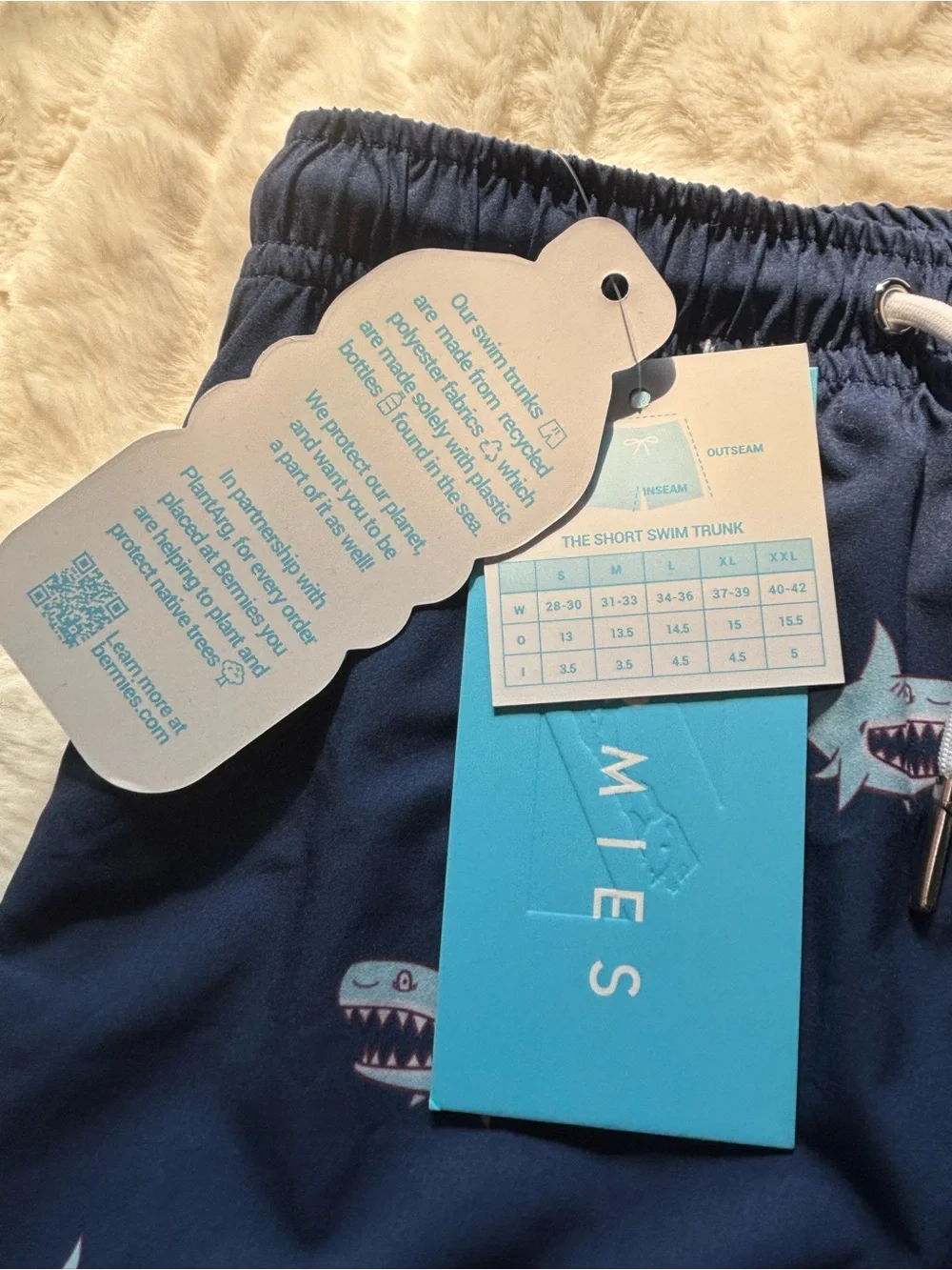 NWT Bermies SHARK ALLEY 4